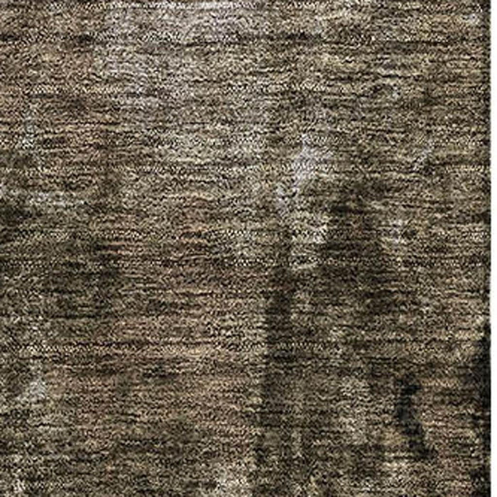 10' X 14' Abstract Washable Area Rug With UV Protection (683722) - Brown / Beige