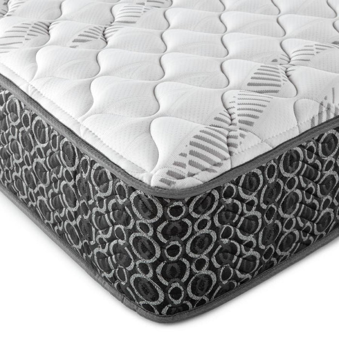 Hayes - Twin Firm Tight Top Hybrid Mattress - White