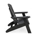 Giga Adirondack arm chair made of durable HDPE poly lumber, perfect for poolside, patio, or garden relaxation.
