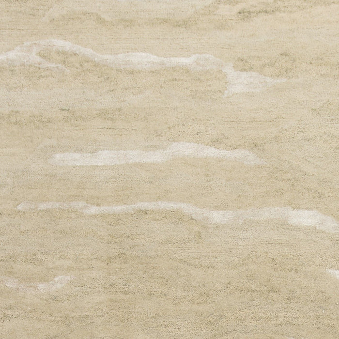 9' x 12' Wool Hand Tufted Area Rug - Beige