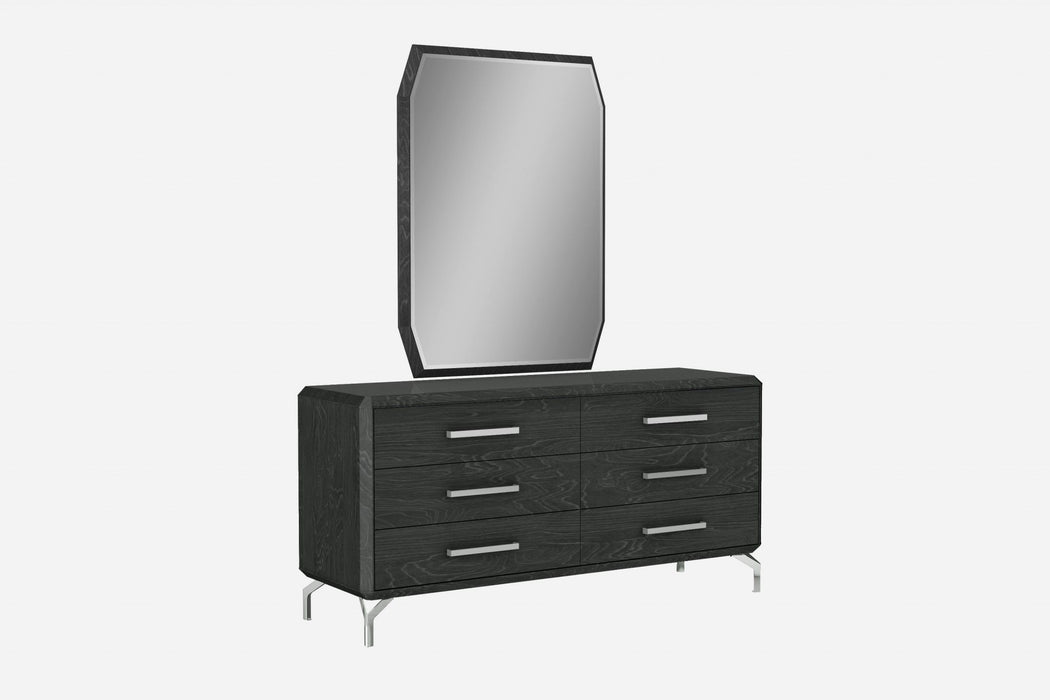 Glass Or Stainless Double Dresser Extension - Clear