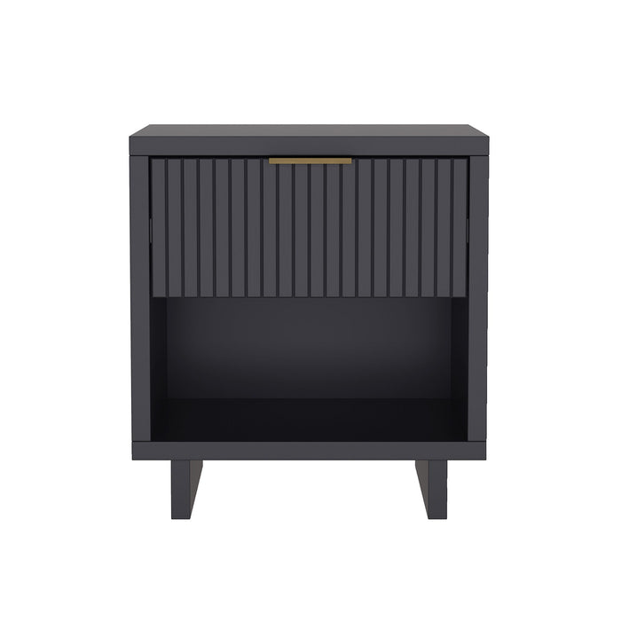 Manhattan Elara - Solid Wood Nightstand