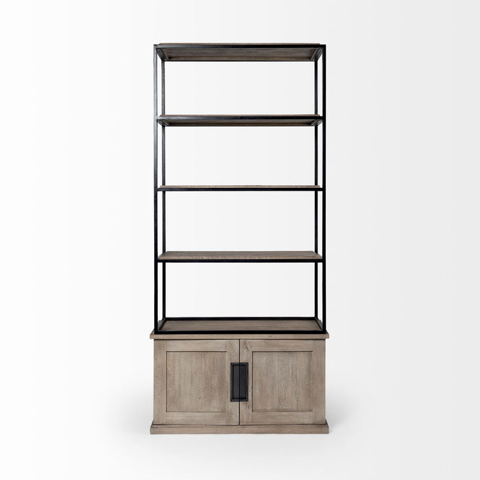 Three Tier Bookcase (380594) - Brown
