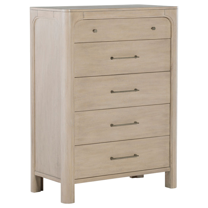 Solano 5-piece California King Bedroom Set Weathered Mango