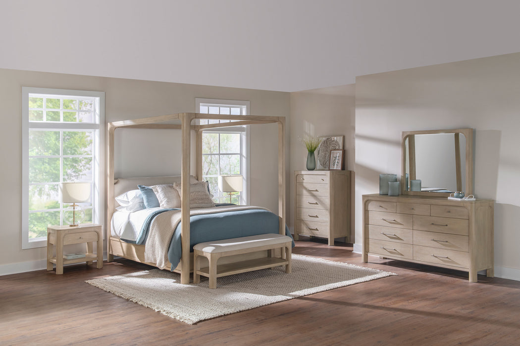 Solano 5-drawer Bedroom Chest of Drawers Weathered Mango