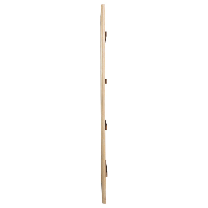 Solano 80-inch Full Length Floor Mirror Weathered Mango