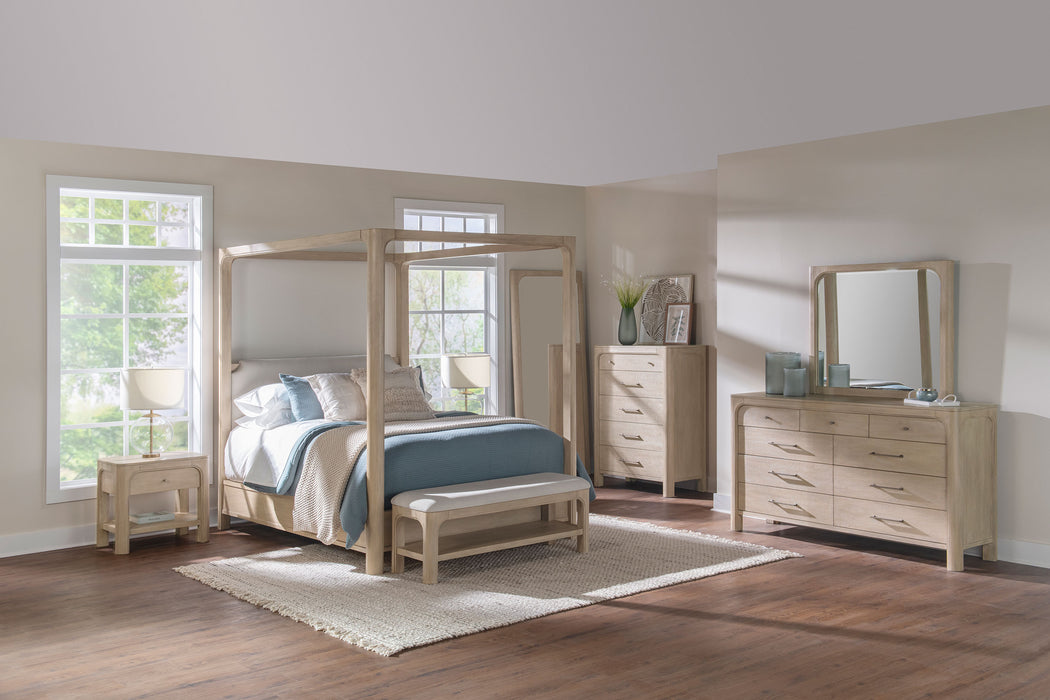 Solano 80-inch Full Length Floor Mirror Weathered Mango