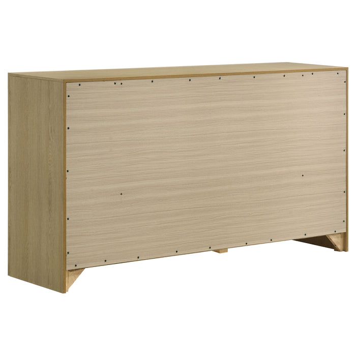 Hendricks 5-piece California King Bedroom Set Light Oak