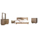 Stillwater 5-piece Queen Bedroom Set by CoasterEveryday including bed frame, dresser, mirror, and nightstands in a modern bedroom setting.