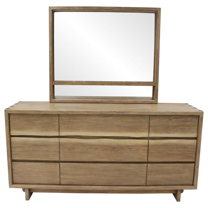 Stillwater Dresser Mirror with Jewelry Shelf