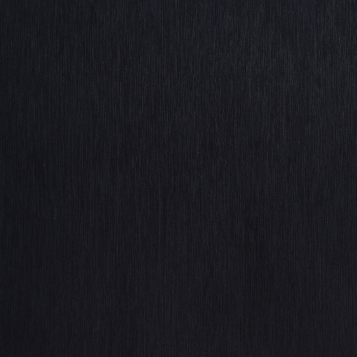 Marceline Wood Twin LED Panel Bed Black