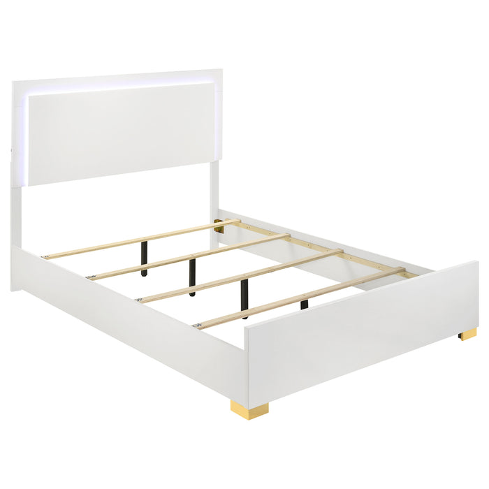 Marceline 4-piece Eastern King Bedroom Set White