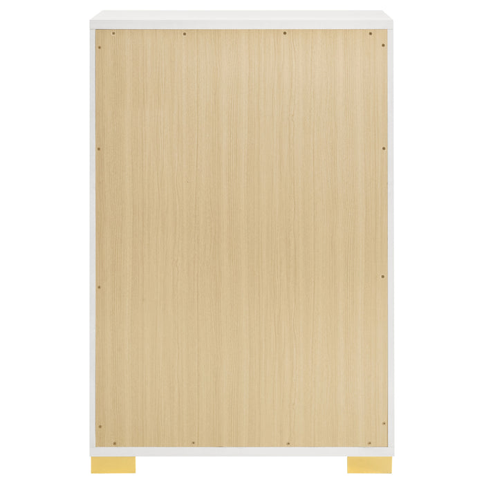 Marceline 5-drawer Bedroom Chest White