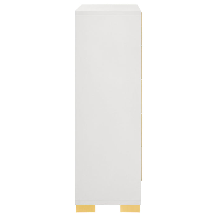 Marceline 5-drawer Bedroom Chest White