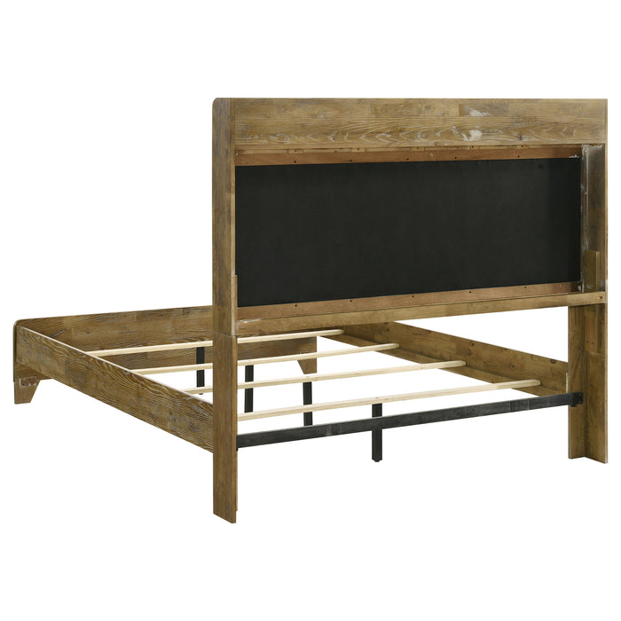 Henderson 4-piece Queen Bedroom Set Medium Oak