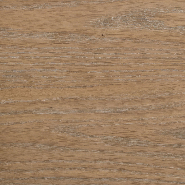 Leanne 6-drawer Sinter Stone Top Dresser and Mirror Light Oak