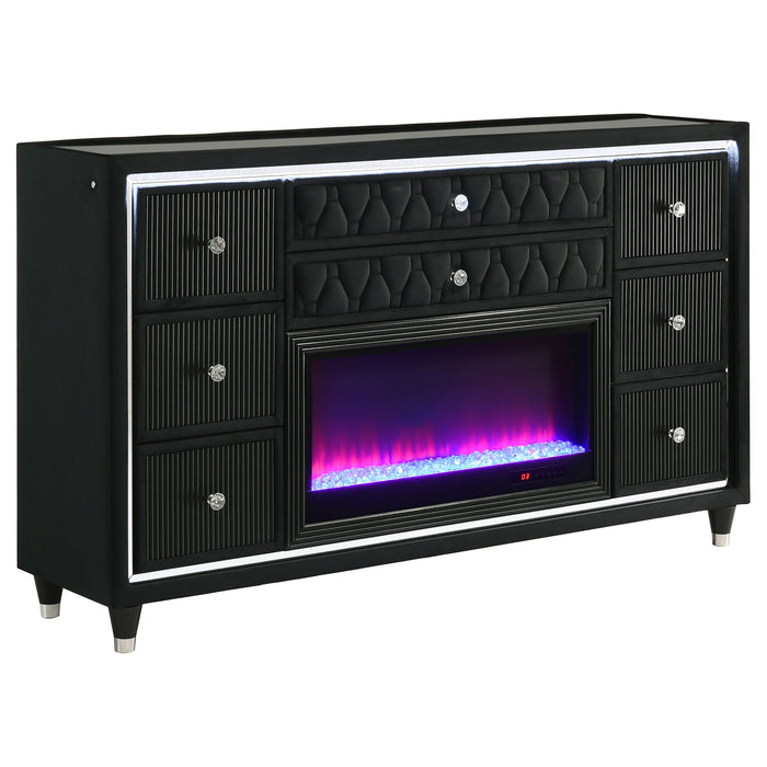 Lorient 5-piece California King Bedroom Set Black