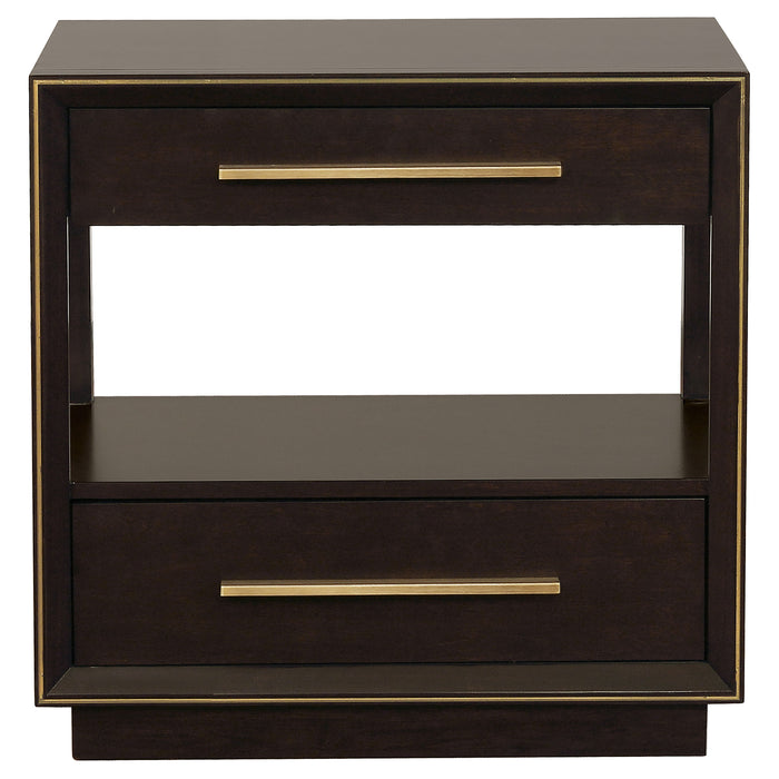 Durango 4-piece California King Bedroom Set Smoked Peppercorn