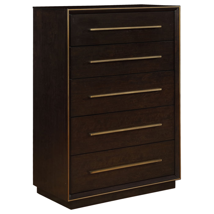 Durango 5-piece California King Bedroom Set Smoked Peppercorn