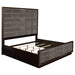 CoasterElevations Durango 5-piece Queen bedroom set in smoked peppercorn finish, includes bed frame and matching furniture pieces.