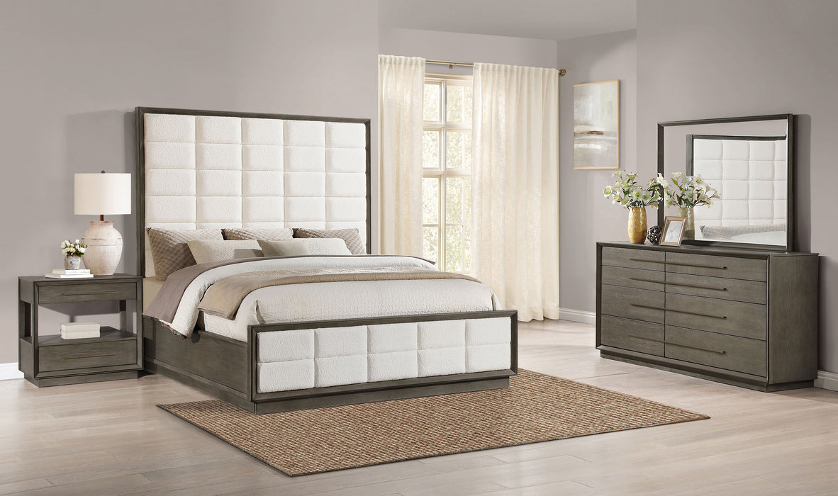 Durango 4-piece Eastern King Bedroom Set Taupe Oak