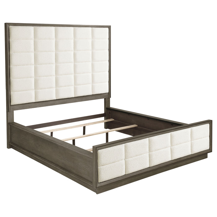 Durango 4-piece California King Bedroom Set Taupe Oak
