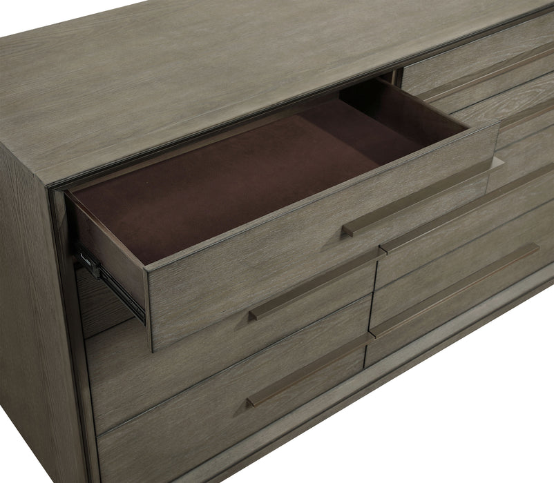 Durango 8-drawer Dresser Taupe Oak