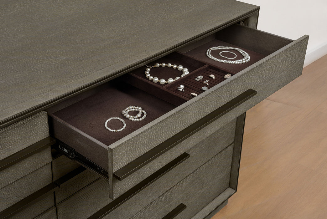 Durango 8-drawer Dresser Taupe Oak
