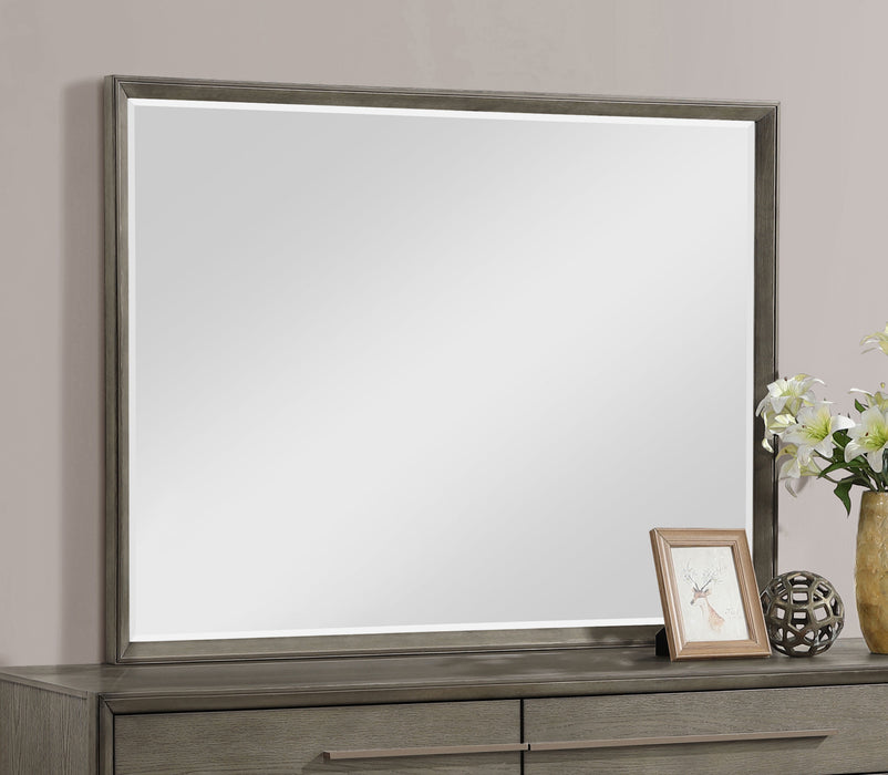 Durango Dresser Mirror Taupe Oak
