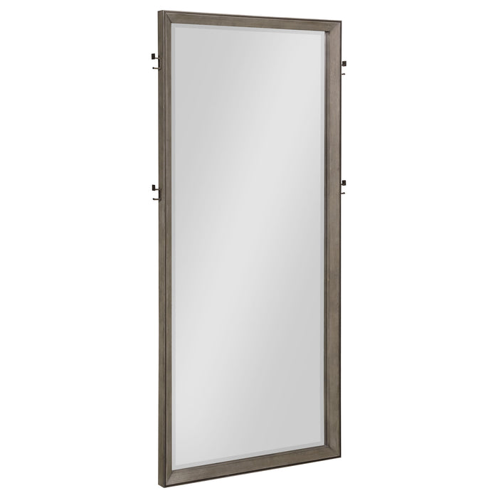 Durango 80-inch Standing Floor Mirror Washed Oak