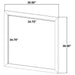 Welsley 4-piece Eastern King bedroom set by CoasterEveryday featuring walnut-finish furniture including bed, nightstands, and dresser.