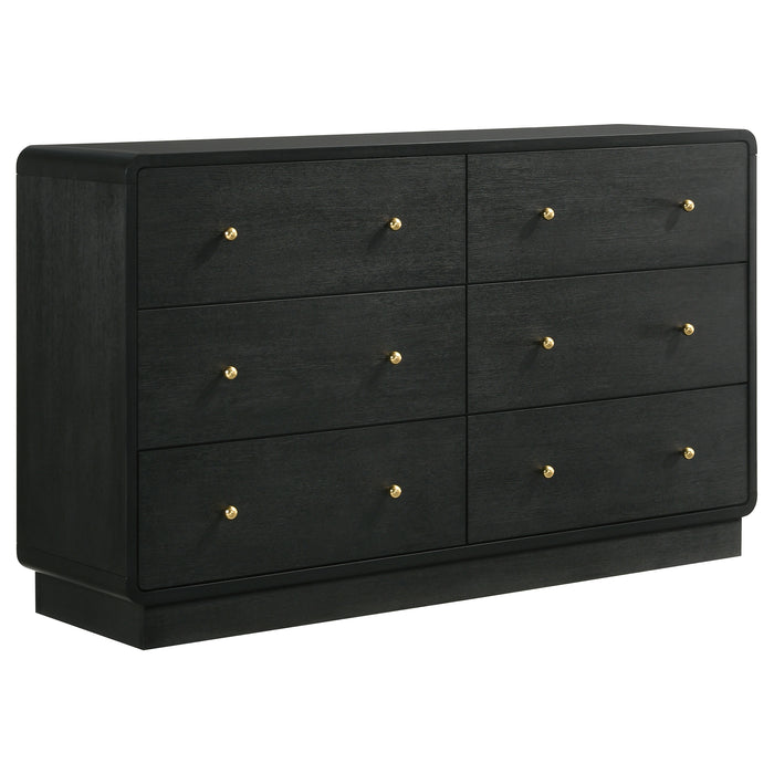 Cavelle 4-piece Twin Bedroom Set Black