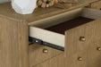 CoasterEveryday Arini 3-piece queen bedroom set in sand wash with natural cane details