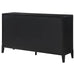 Black Brookmead 8-drawer dresser by CoasterEveryday, showing a modern furniture piece with sleek drawer handles and a smooth finish.