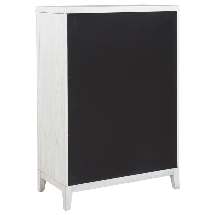 Marielle 5-drawer Bedroom Chest Distressed White