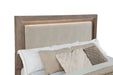 Kenora 4-piece California King bedroom set in barley brown, featuring a bed frame, nightstands, and dresser from CoasterEveryday.