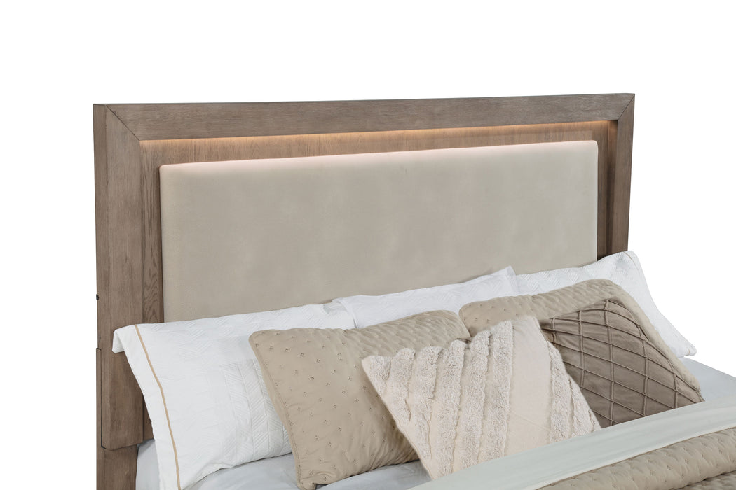 Kenora 4-piece Queen Bedroom Set Barley Brown