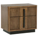 Ash brown California King bedroom set with five-piece furniture including bed frame, dresser, and nightstands by CoasterEveryday