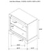 Dark cocoa Gran Park 5-piece California King bedroom set by CoasterEveryday, including bed frame, dresser, and nightstands.