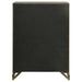 Dark cocoa Gran Park 5-drawer bedroom chest of drawers by CoasterEveryday, featuring sleek design and ample storage space.