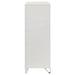 White Marmore 5-drawer bedroom chest of drawers from CoasterEveryday, featuring sleek design and ample storage space.