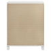 White Marmore 5-drawer bedroom chest of drawers by CoasterEveryday, showcasing sleek furniture with modern design and ample storage space.