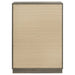 Grey oak Fenwick 4-drawer chest of drawers by CoasterEveryday, showcasing a modern furniture piece with sleek drawer handles.