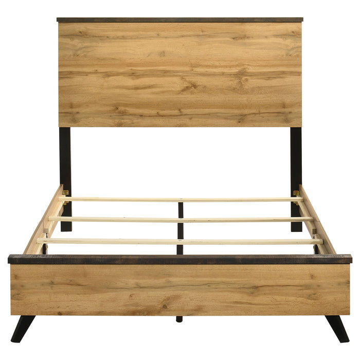 Kaywood 52-inch Full Panel Bed Natural Pine