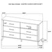 Natural pine Kaywood 4-piece twin bedroom furniture set with bed frame, dresser, and nightstands in a modern bedroom setting.