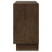 CoasterEveryday Glenwood 6-drawer dresser in warm brown wood finish, featuring sleek handles and spacious storage drawers.