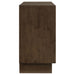 Warm brown Glenwood 6-drawer dresser cabinet by CoasterEveryday with sleek wood finish and modern furniture design.