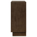 CoasterEveryday Glenwood 4-drawer chest of drawers in warm brown wood finish, showcasing sleek storage furniture.