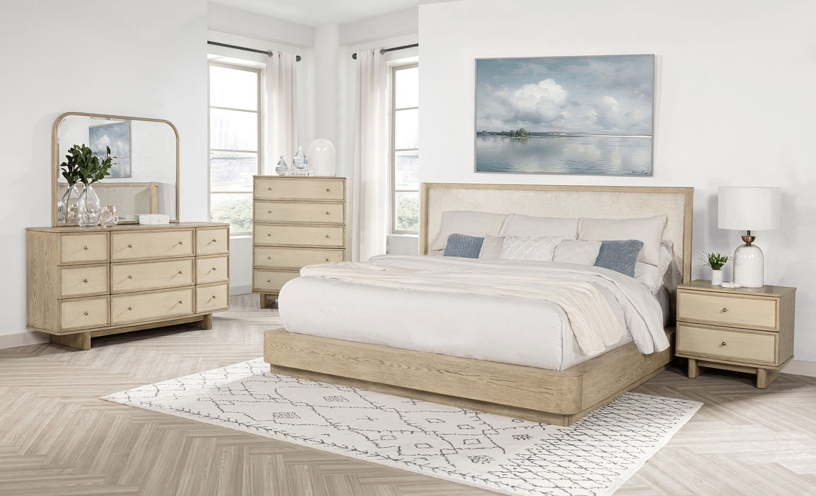 Kailani 9-drawer Dresser Cabinet Beige Oak