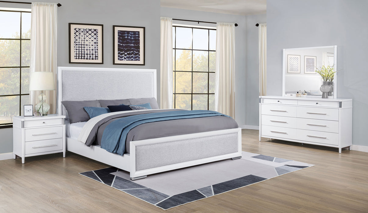 Gracemont 4-piece California King Bedroom Set White